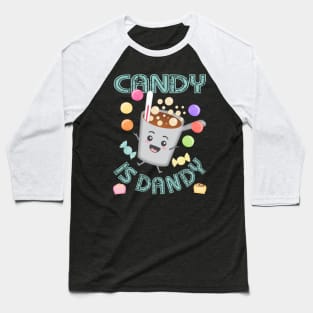 Cute retro kawaii boiling sugar pot candy is dandy Baseball T-Shirt